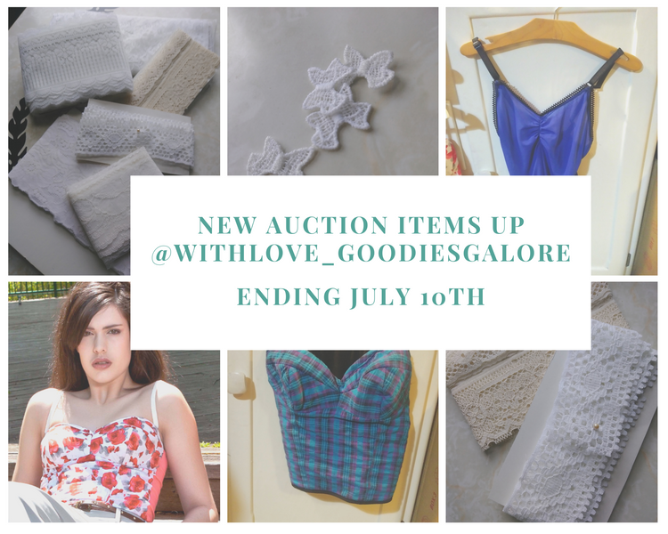 New Supplies and Lingerie Pieces Posted for Auction